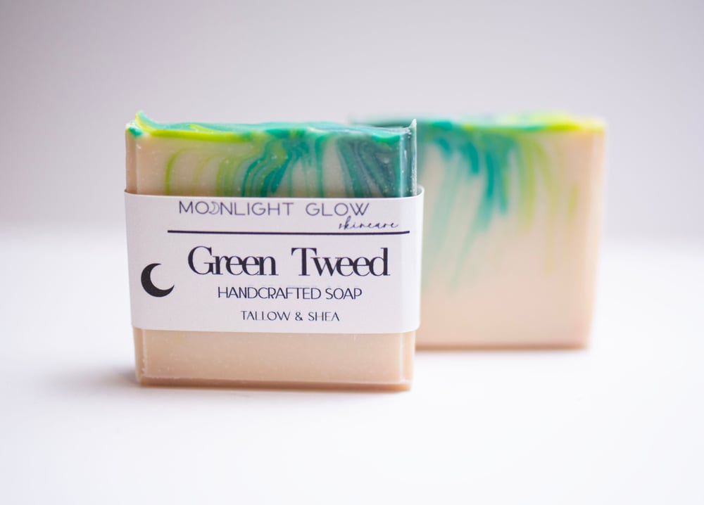 Image of Green Tweed Mens Artisan Soap