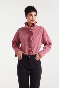 Image 1 of CAMISA EST CUADRO VICHY ROJO