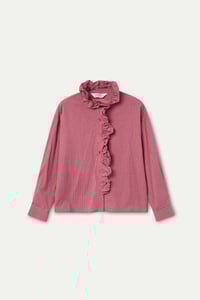 Image 2 of CAMISA EST CUADRO VICHY ROJO