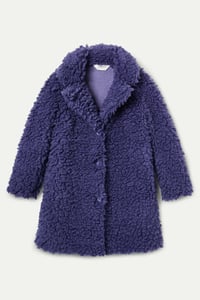 Image 2 of ABRIGO BORREGUITO MORADO