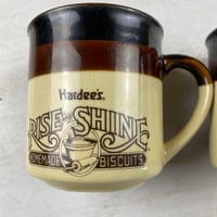 Image 2 of 1989 Vintage Hardees Coffee Cups