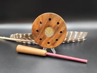 Image 1 of Walnut Pot Call with Red Slate #503