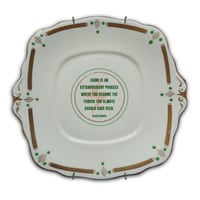 Image 1 of Bowie - Ageing is an extraordinary process...(large plate) (Ref. 546a)