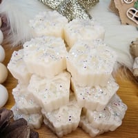 Image 4 of Frosted Wishes 5pk Snowflakes 