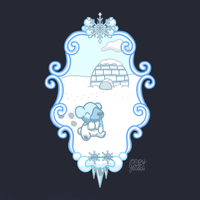 Image 2 of Cute Blizzard ⋆⁺₊❅. Art Print