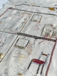 Image 2 of House Embroidery Template