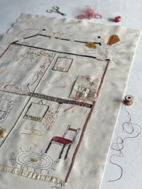 Image 5 of House Embroidery Template