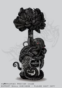 Image 1 of Kraken Art Print 