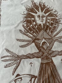 Image 2 of Harvest tea towel/ wall hanging 