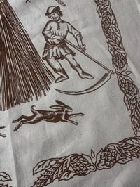 Image 3 of Harvest tea towel/ wall hanging 
