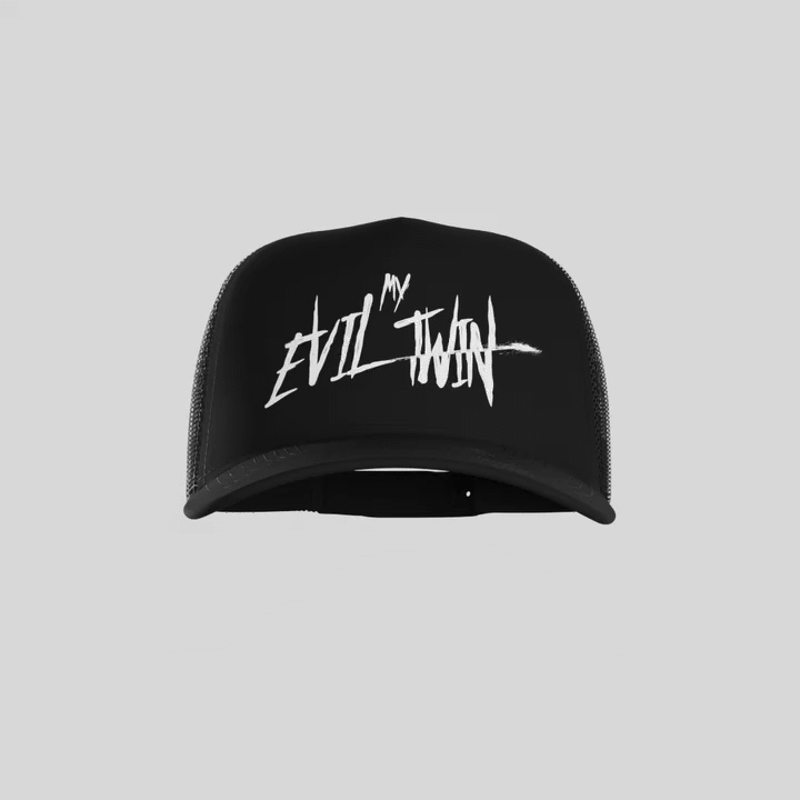 Hand embroidered logo Trucker Hat // Limited Edition