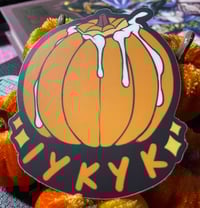 Image 4 of Pumpkins and Cream - Large Vinyl Stickers
