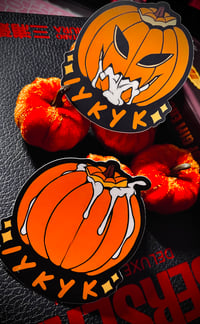 Image 3 of Pumpkins and Cream - Large Vinyl Stickers