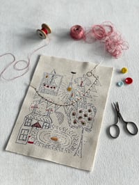 Image 1 of Interior & Exterior Embroidery Template