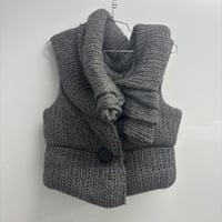 Image 4 of chunky knit vest 