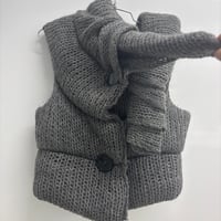 Image 5 of chunky knit vest 