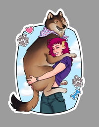 Image 2 of Wolf Snuggles