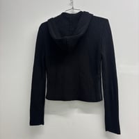 Image 2 of 00s leather & knit jacket