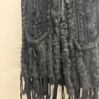 Image 3 of rabbit fur trim vest