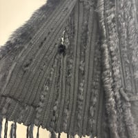 Image 4 of rabbit fur trim vest