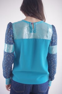 Image 5 of OCEANE --- blouse avec des détails de sequins