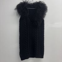 Image 3 of prada mongolian fur dress