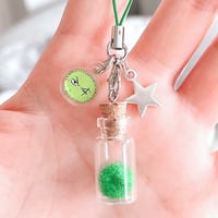 Image 1 of Marimo in a Bottle Mini Charm