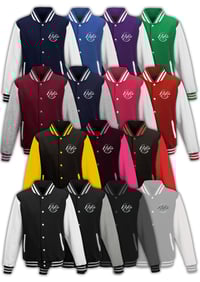 Image 1 of Nika’s Everyday Varsity Jacket Unisex