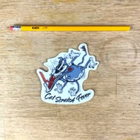 Image 3 of Cat Scratch Fever Vinyl Sticker