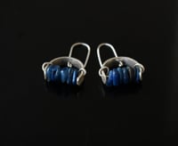 Image 2 of Tranquil Blue Kyanite Silver Earrings