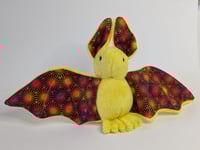Image 3 of Lemon Drop - Small Bat Plush