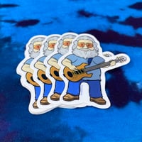 Image 3 of Jerry Garcia Grateful Dead Vinyl Sticker 