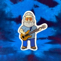 Image 2 of Jerry Garcia Grateful Dead Vinyl Sticker 