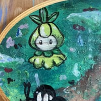 Image 2 of Bellsprout, Butterfree and Petilil Painting 