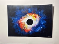 Art print: nebula everything starts where it ends