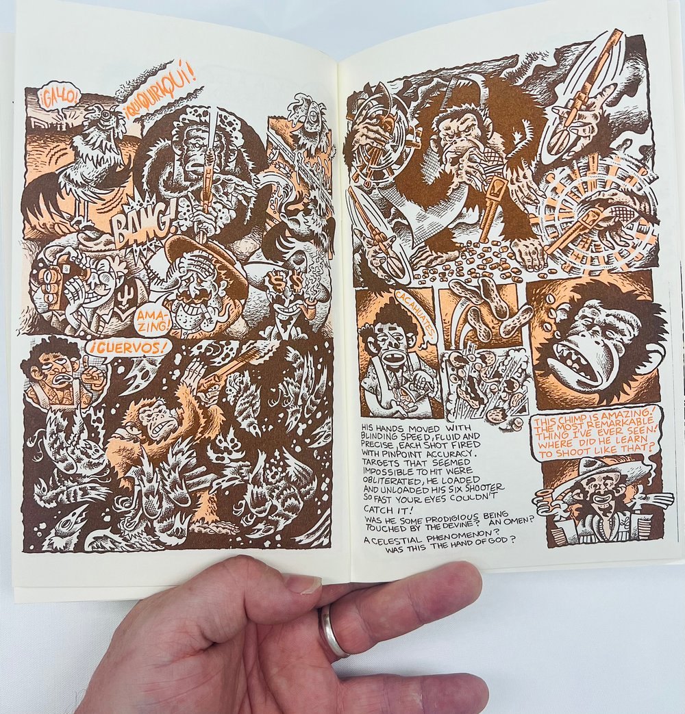 "SUGARMAN: PRIMERA EDICIÓN" RISOGRAPH COMIC BY JAMIE VAYDA