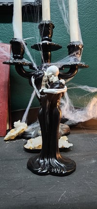 Skeleton Couple Ornament or Cake Topper 