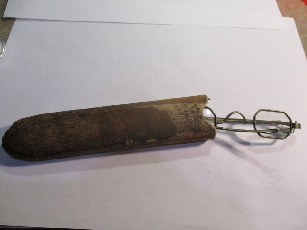 #220-CW SALE: PAIR OF PERIOD GLASSES & ORIGINAL CASE