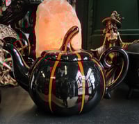 Killstar Black and Orange Teapot 