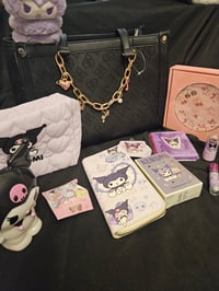 Image 5 of Angelas Custom RESERVED Juicy Couture Top Notch Tote Meets Kuromi Bundle 