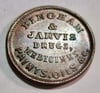 #217-CIVIL WAR SALE: HIGH GRADE, LIGHT RAINBOW TONED CIVIL WAR TOKEN