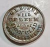 #217-CIVIL WAR SALE: HIGH GRADE, LIGHT RAINBOW TONED CIVIL WAR TOKEN