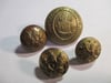 #215-CIVIL WAR SALE: COLLECTION OF FOUR UNION UNIFORM BUTTONS (3 DIFFERENT STYLES)