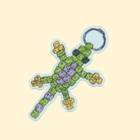 Image 1 of Beaded Lizard Sticker
