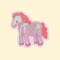 Image 1 of Sparkle Pony Pinky Puff Sticker