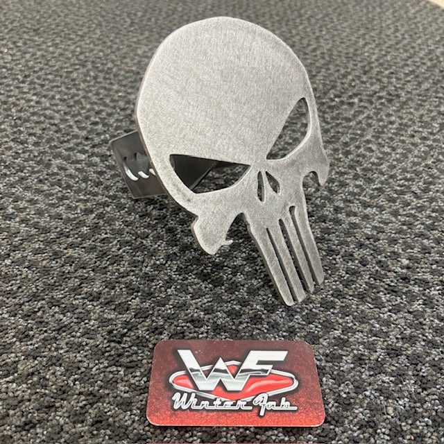 Punisher Skull Hitch Cover - 1/8