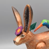 Image 4 of Jackrabbit and Hummingbird