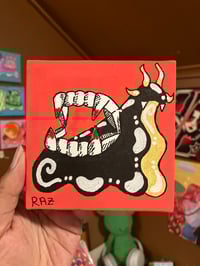 Vampire Teeth Snail Painting