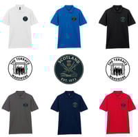 Image 2 of Scotland Rugby Fan Polo | The Scottish Rugby Polo | Gift for Scottish Rugby Supporters