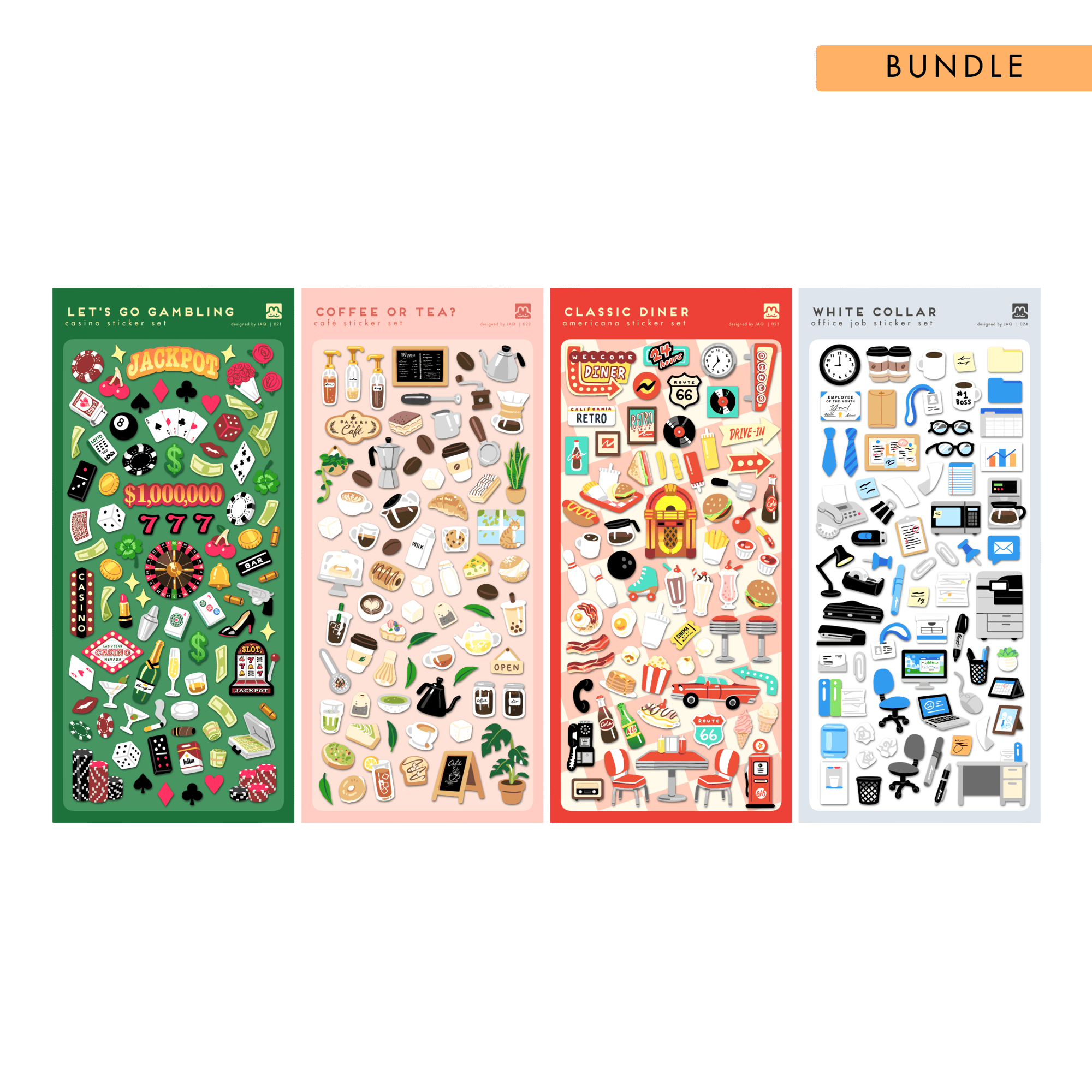 Sticker Sheets (SET 5) | JaQRabiT